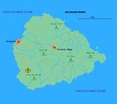 阿森松島國土面積示意圖