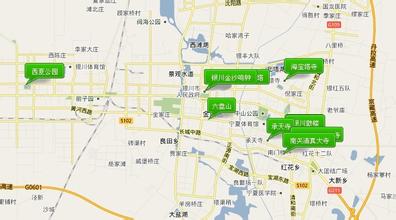 固原火車站地圖,固原火車站位置