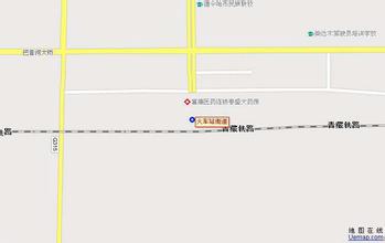 德令哈火車站地圖,德令哈火車站位置