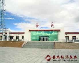 安多火車站地圖,安多火車站位置