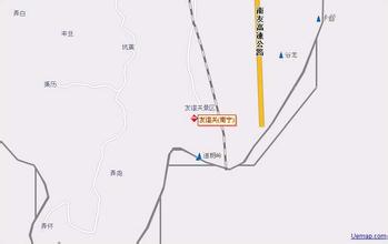 崇左火車站地圖,崇左火車站位置