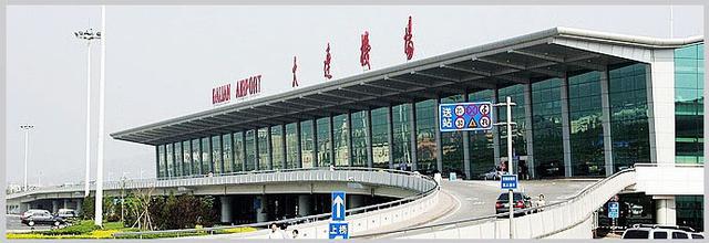 大連機場地圖,大連周水子國際機場交通地圖，大連周水子機場位置