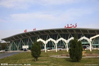 喀什機場地圖,喀什機場交通地圖，喀什機場位置