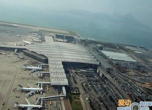 香港機場地圖,香港赤鱲角國際機場交通地圖，香港赤鱲角機場位置