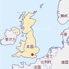 英國國土面積示意圖