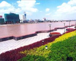 蘭州濱河路綠色長廊天氣