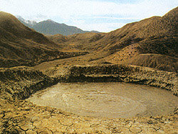 烏蘇白楊溝泥火山群天氣