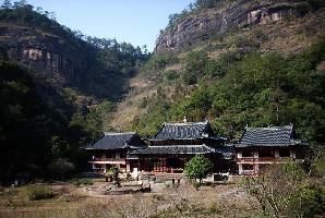 武夷山桃源洞道觀天氣