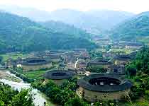 漳州河坑土樓群天氣