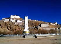 江孜宗山抗英遺址天氣