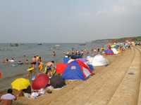 大連夏家河子海水浴場天氣