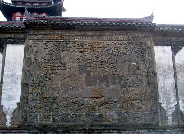 松江明刻照壁天氣