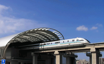 上海磁懸浮列車天氣