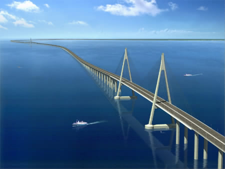 慈溪杭州灣跨海大橋天氣