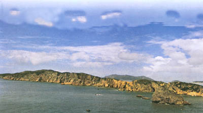 溫州洞頭半屏山天氣