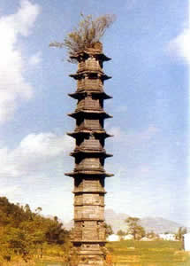 溫州護法寺單檐塔天氣