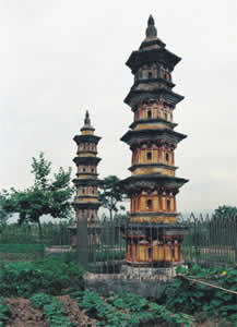 溫州廣福寺雙塔天氣