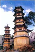 溫州寶勝寺雙塔天氣