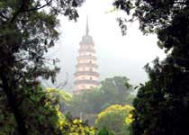 吳中靈巖塔天氣