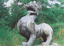 丹陽(yáng)南朝陵墓石刻天氣