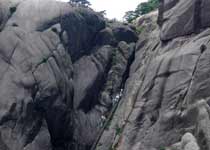 黃山百步云梯天氣