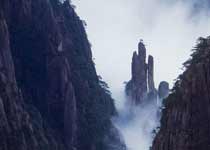 黃山石柱峰天氣