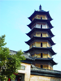 宣城天壽寺大圣塔天氣