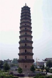 許昌文明寺塔天氣