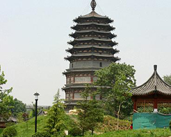 正定天寧寺凌霄塔天氣