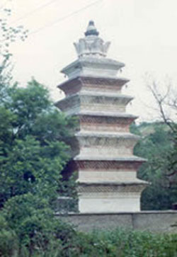 石家莊幽居寺塔天氣
