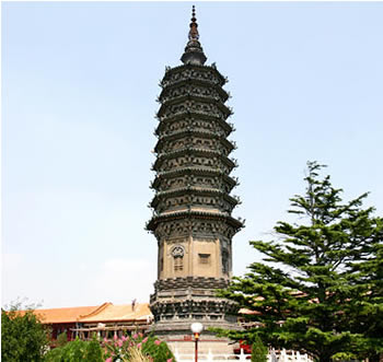 正定臨濟寺澄靈塔天氣