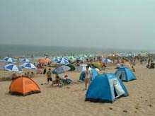 秦皇島黃金海岸金沙灣天氣