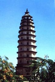 保定開元寺塔天氣