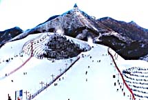 張家口翠云山滑雪場天氣