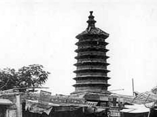 西城萬松老人塔天氣