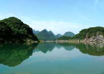 清新桃花湖天氣