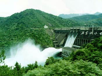 河源新豐江水庫大壩天氣