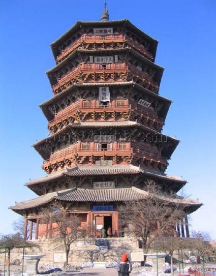 大同應縣木塔天氣