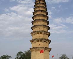 運城圣壽寺舍利塔天氣