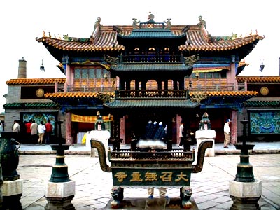 呼和浩特大召寺天氣