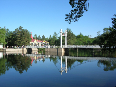 呼倫貝爾扎蘭屯吊橋公園天氣