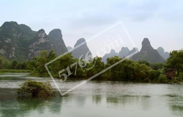 崇左大新恩城山水風光天氣