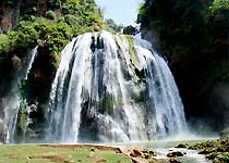 石林大疊水瀑布天氣