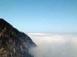 武漢九峰山摩崖天氣