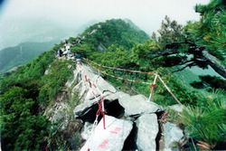 黃岡大別山薄刀峰天氣