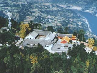 成都金堂云頂山天氣