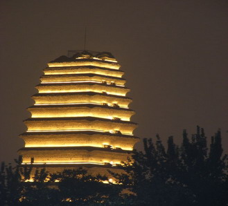 西安小雁塔天氣