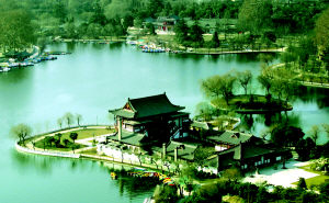 西安興慶宮公園天氣
