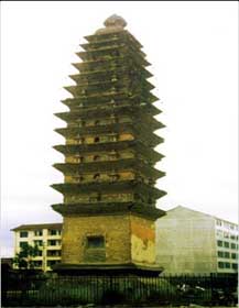 漢中開明寺塔天氣