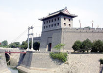 西安古城墻天氣